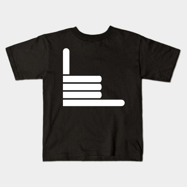 Shaka sign - hang loose (pocket) Kids T-Shirt by gegogneto